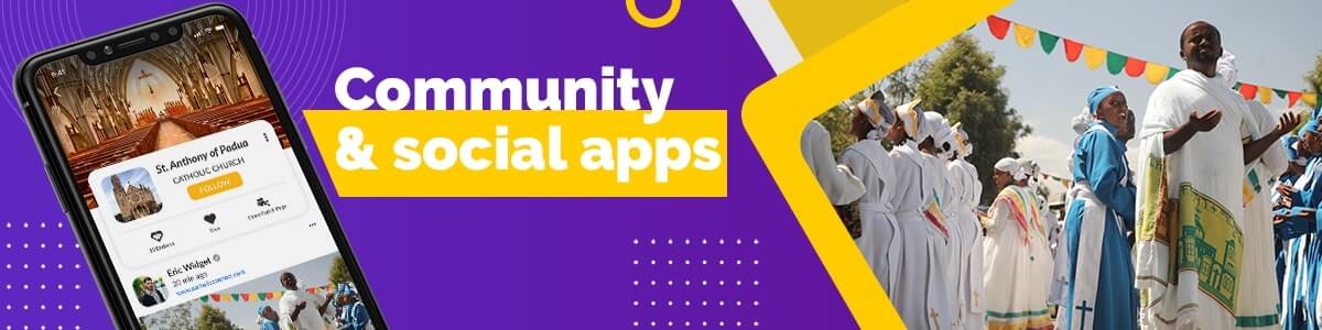 Community & Social App Image Community & Social App Image