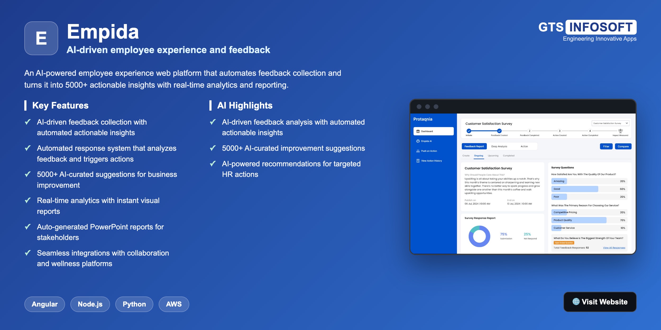 Empida — AI-driven employee experience and feedback