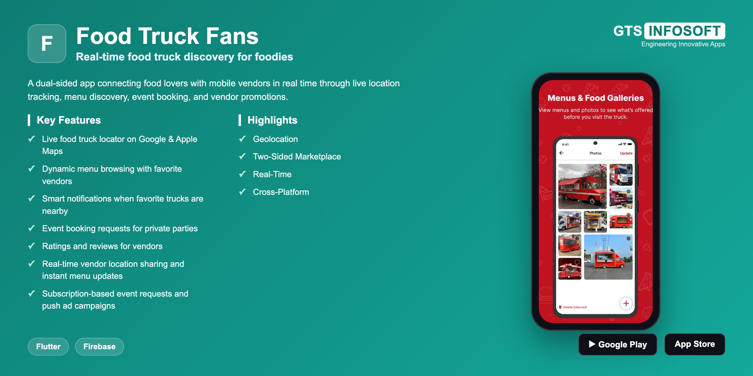 Food Truck Fans — Real-time food truck discovery for foodies